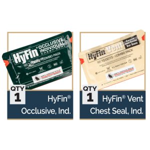 Alternative view of HyFin Vent and Occlusive Dressing Combo Pack