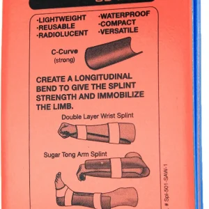 Orange SAM Splint Regular Size